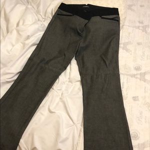 Express gray with black dress pants size 12